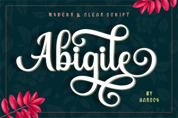 Abigile: A Versatile Handwritten Font for Branding