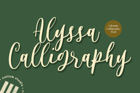 Alyssa Calligraphy: A Timeless Font for Web Design