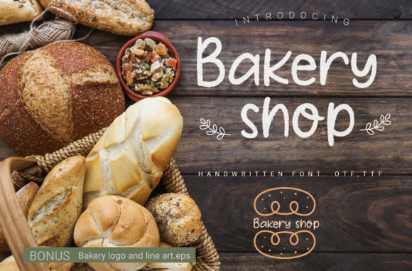 Bakery Shop Font: A Sweet Typeface for Branding