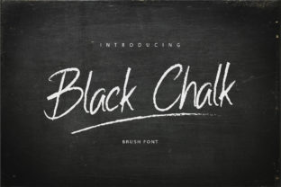 Black Chalk Font: Elevate Your Brand Identity