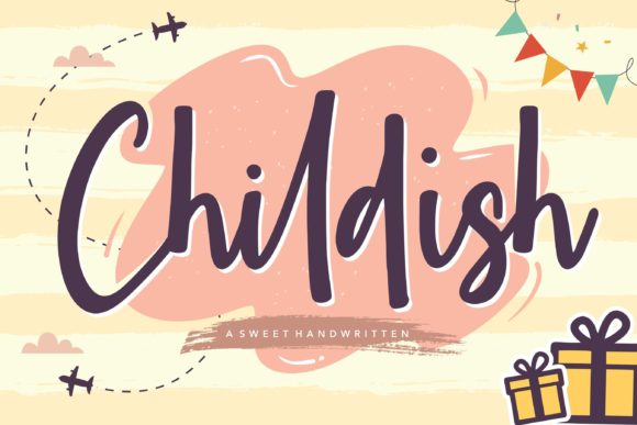 Childish: A Handwritten Font for Authentic Branding