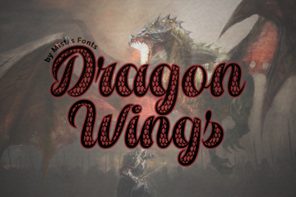 Dragon Wings: A Handwritten Font for Editorial Magic
