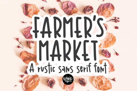 Farmers Market Font: Elegant Handwritten Typography