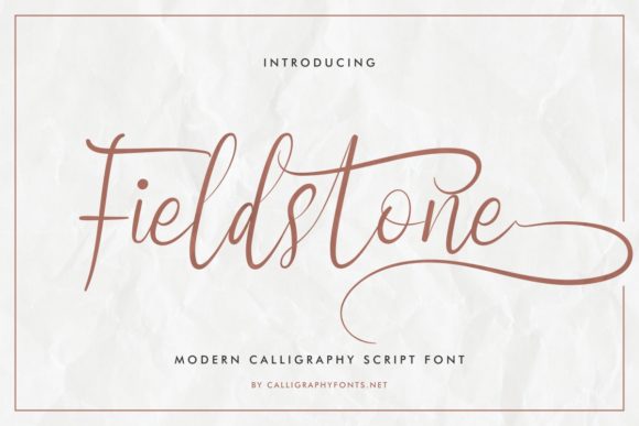 Fieldstone: A Handwritten Font for Editorial Design
