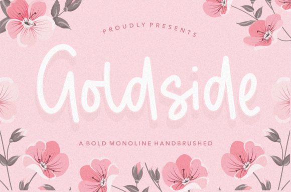 Goldside: A Bold Handwritten Font for Modern Brands