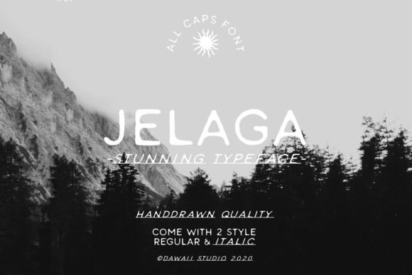 Jelaga Font Review: Elevating Web Design with Raw-Vintage Charm