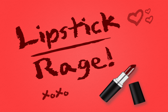 Lipstick Rage Font: A Bold Choice for Brand Identity