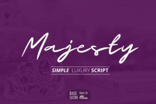 Majesty: A Handwritten Typeface for Editorial Design