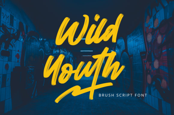 Wild Youth: A Handwritten Font for Modern Branding